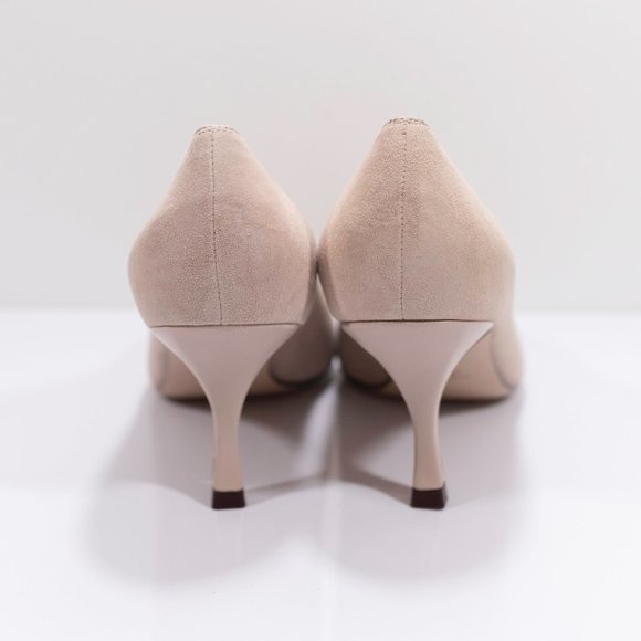 Stuart Weitzman Tippi 70 Suede Pointed Toe Pump - Picture 6 of 15